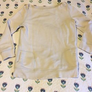 Jcrew French terry boatneck.